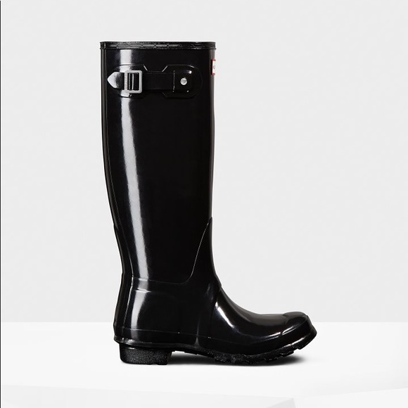 Women's Original Tall Gloss Wellington Boots - Picture 2 of 12